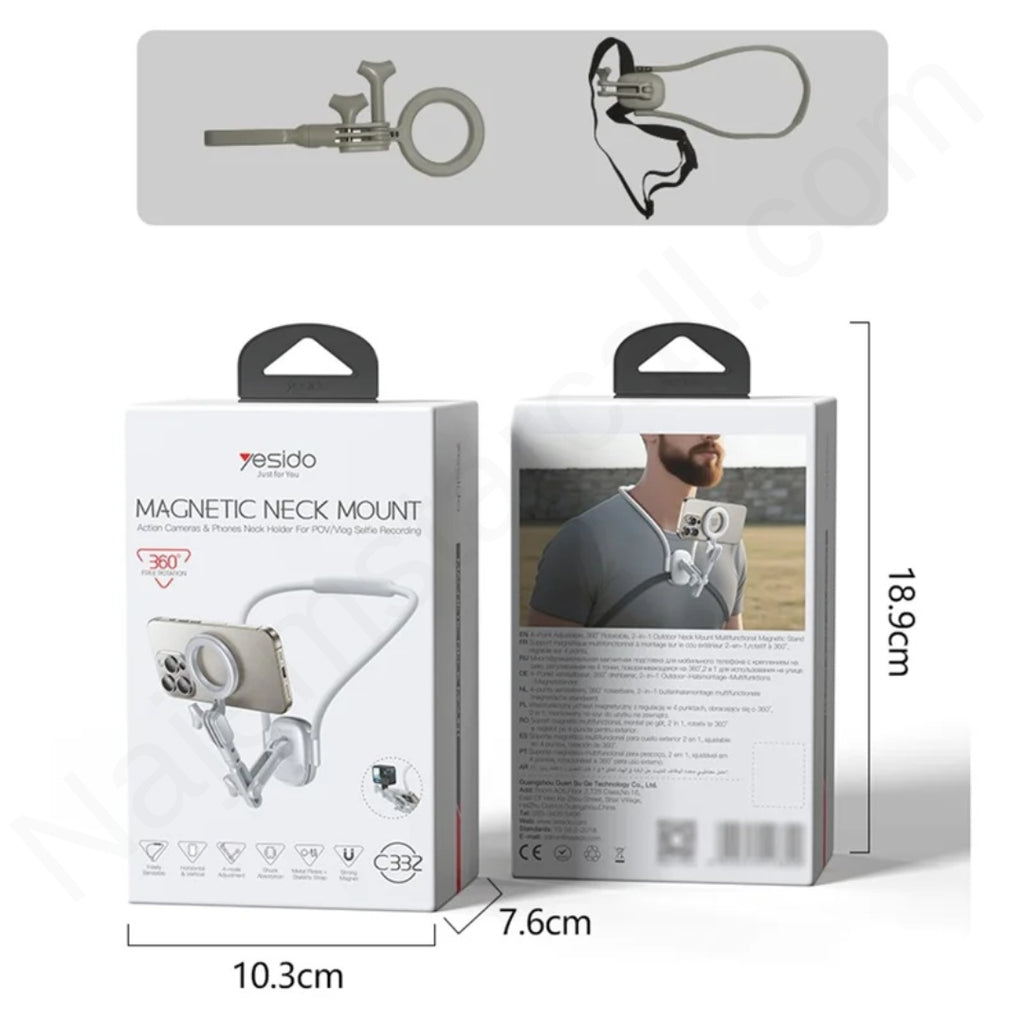 YESIDO MAGNETIC NECK MOUNT