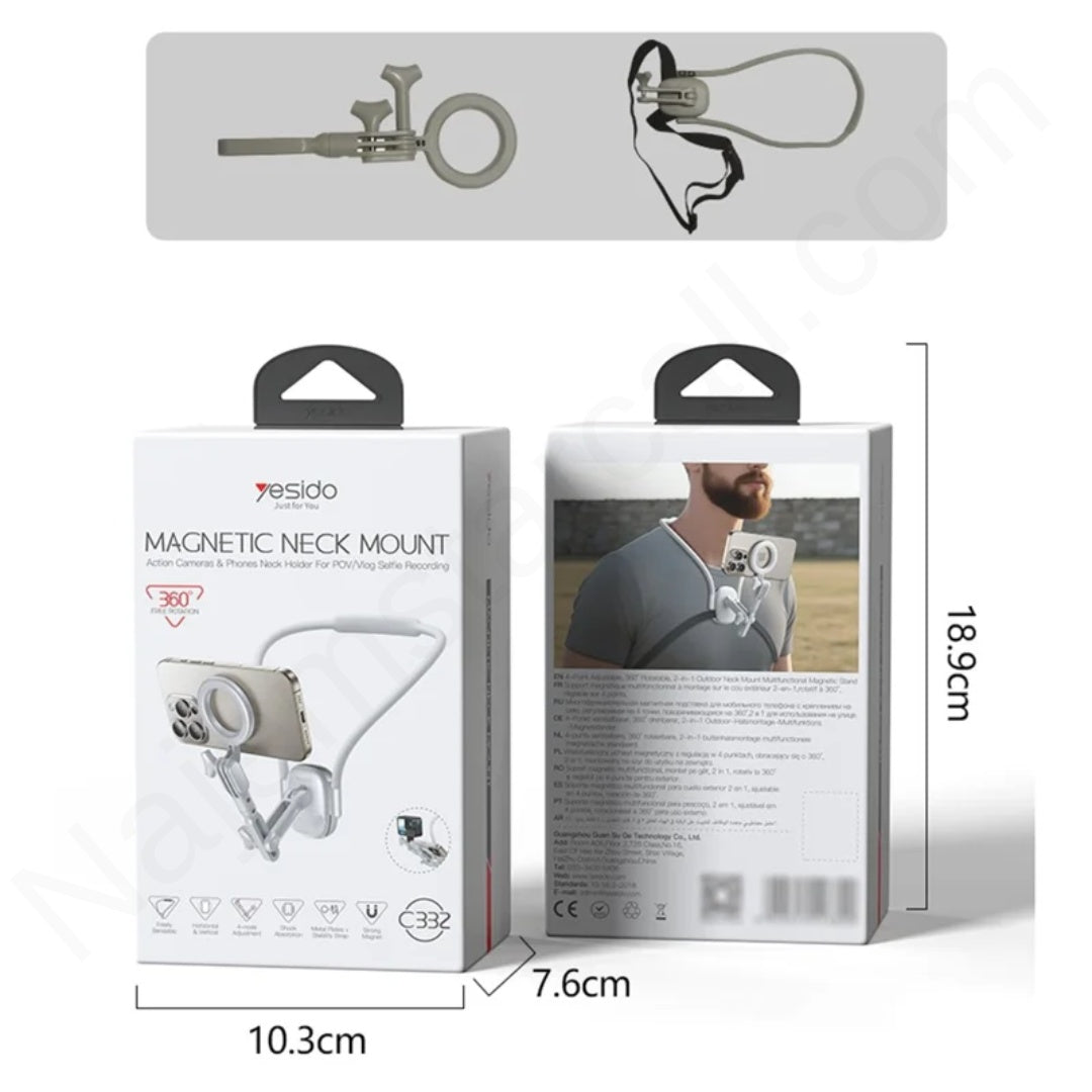 YESIDO MAGNETIC NECK MOUNT