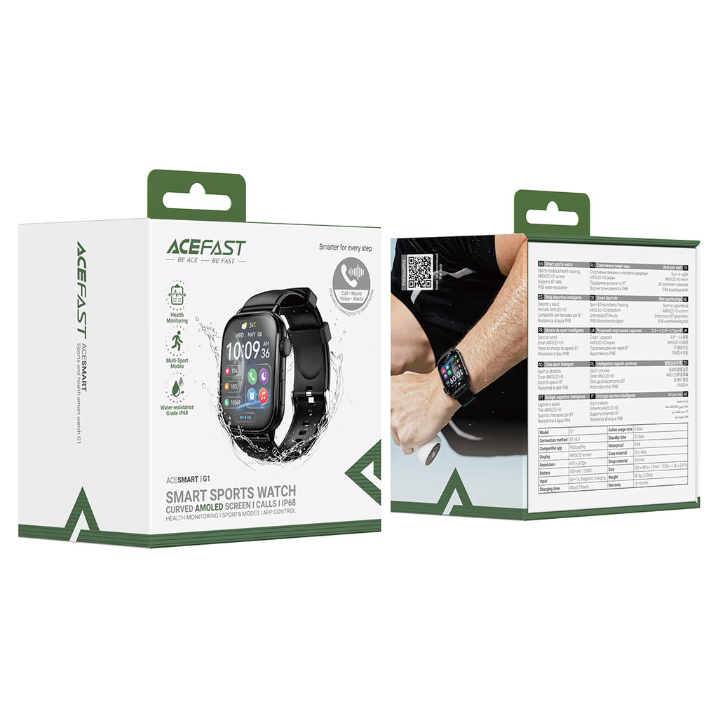 ACEFAST Sports and Health Smart Watch G1