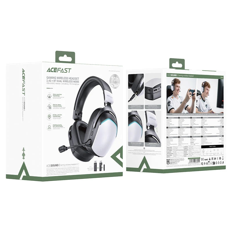 Acefast Wireless Gaming Headset H11