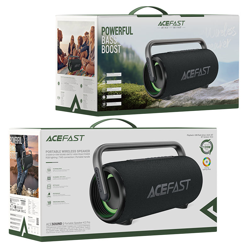 AceFast Portable Speaker K2 Pro 120W