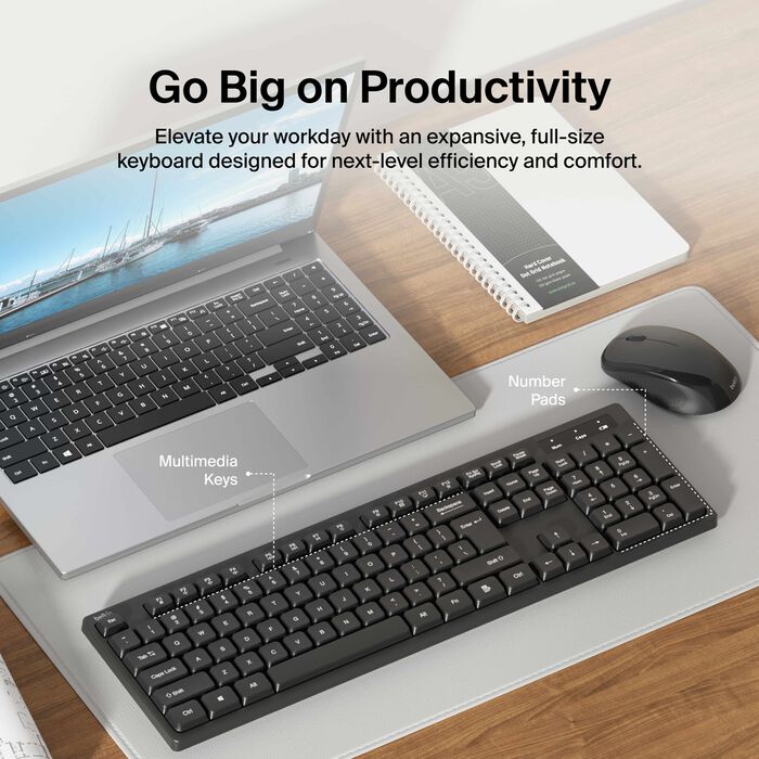 Belkin wireless keyboad and mouse combo