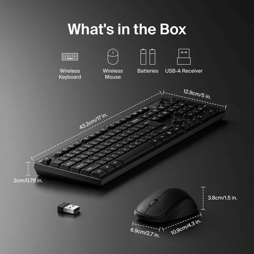 Belkin wireless keyboad and mouse combo