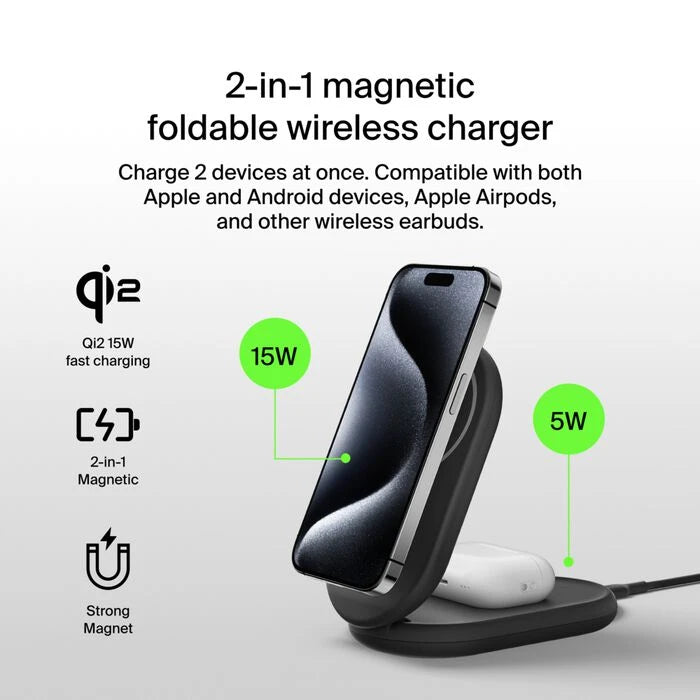 BELKIN 2IN1 FOLDABLE CHARGER