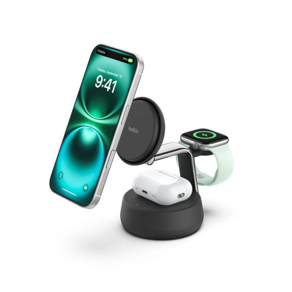 Belkin UltraCharge Pro 3-in-1 Magnetic Charging Dock