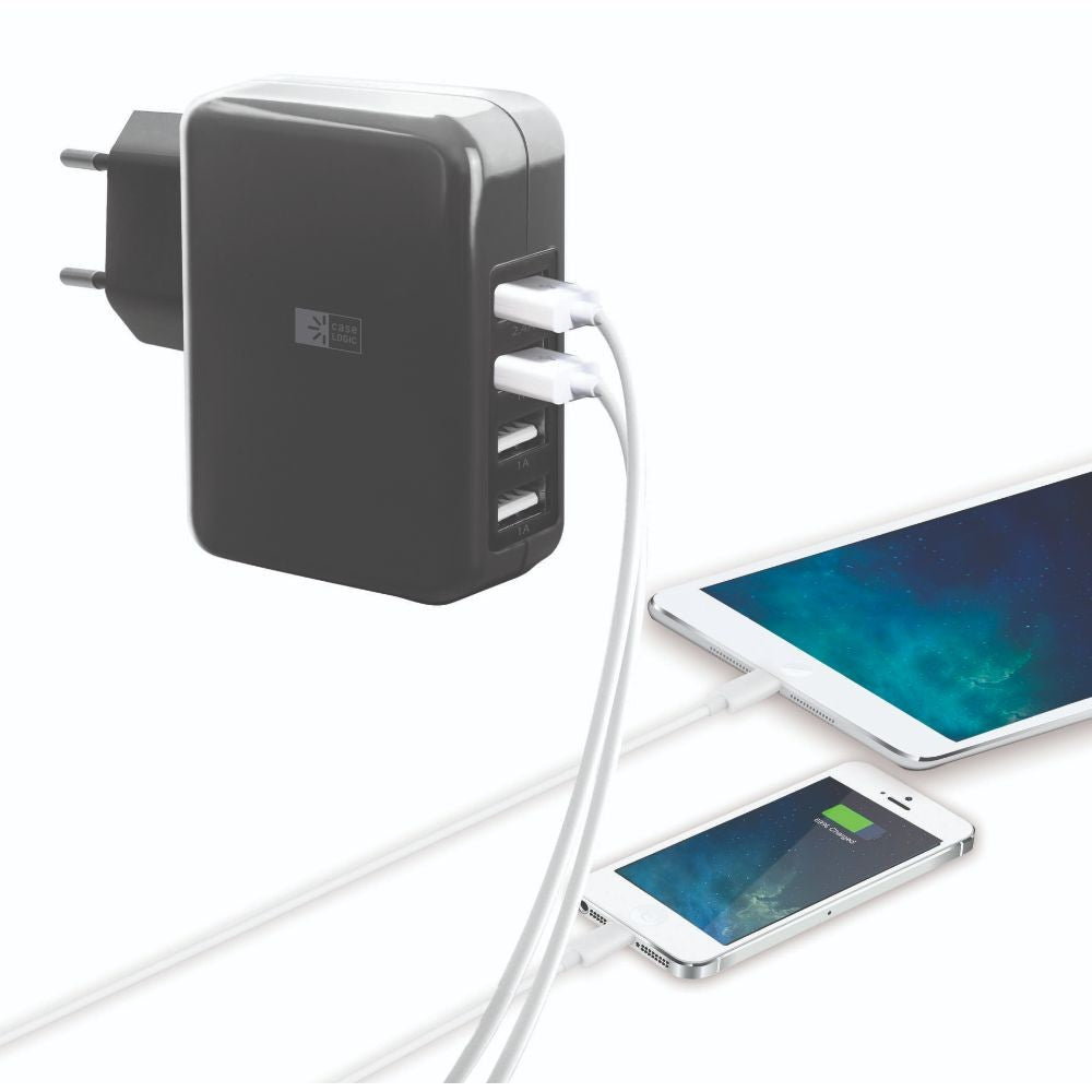 Case Logic 4 Usb Universal Wall Charger