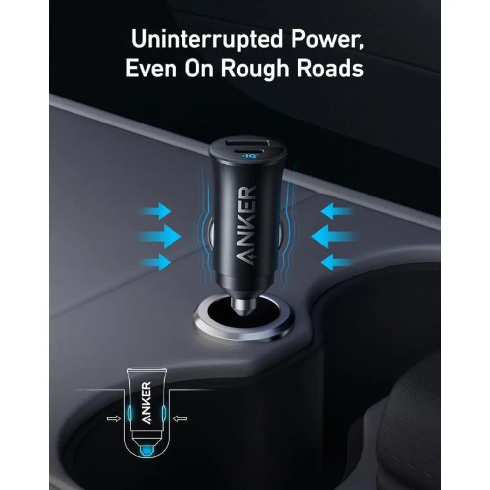 Anker Dual-Port Car Charger 30W