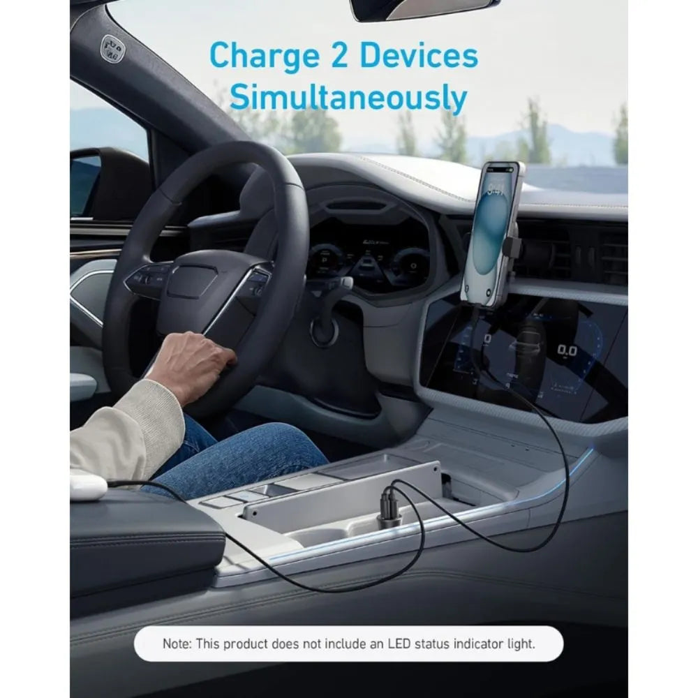 Anker Dual-Port Car Charger 30W