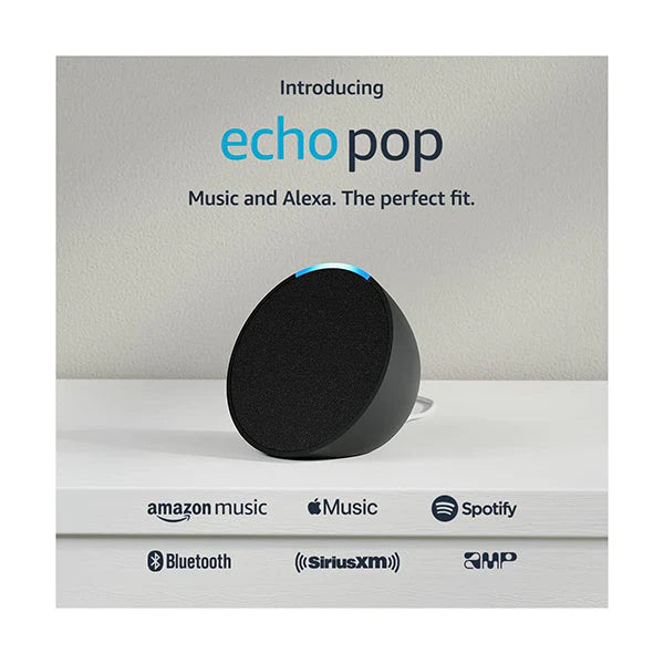 Amazon Echo Pop – Compact Smart Speaker