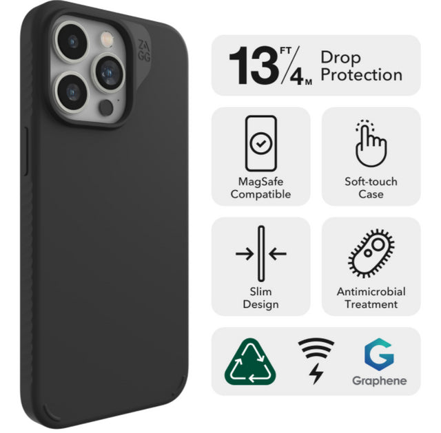 ZAGG MANHATTAN SNAP IP 15 PRO MAX COVER