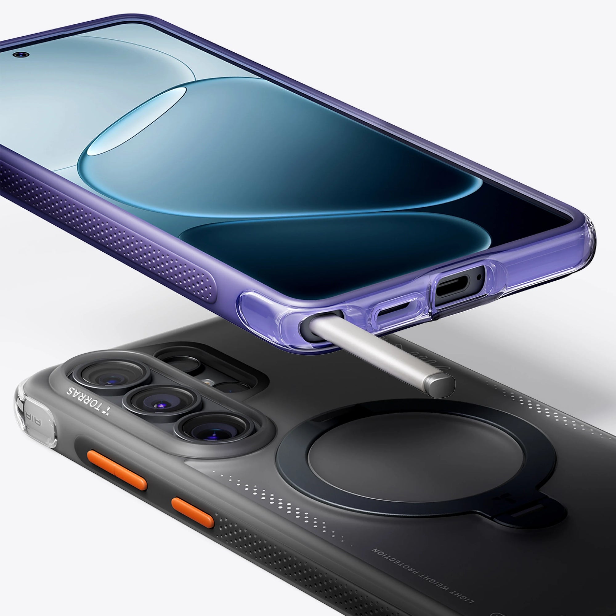 Torras Ostand Q3 Silicone For Samsung Galaxy S26 ULTRA