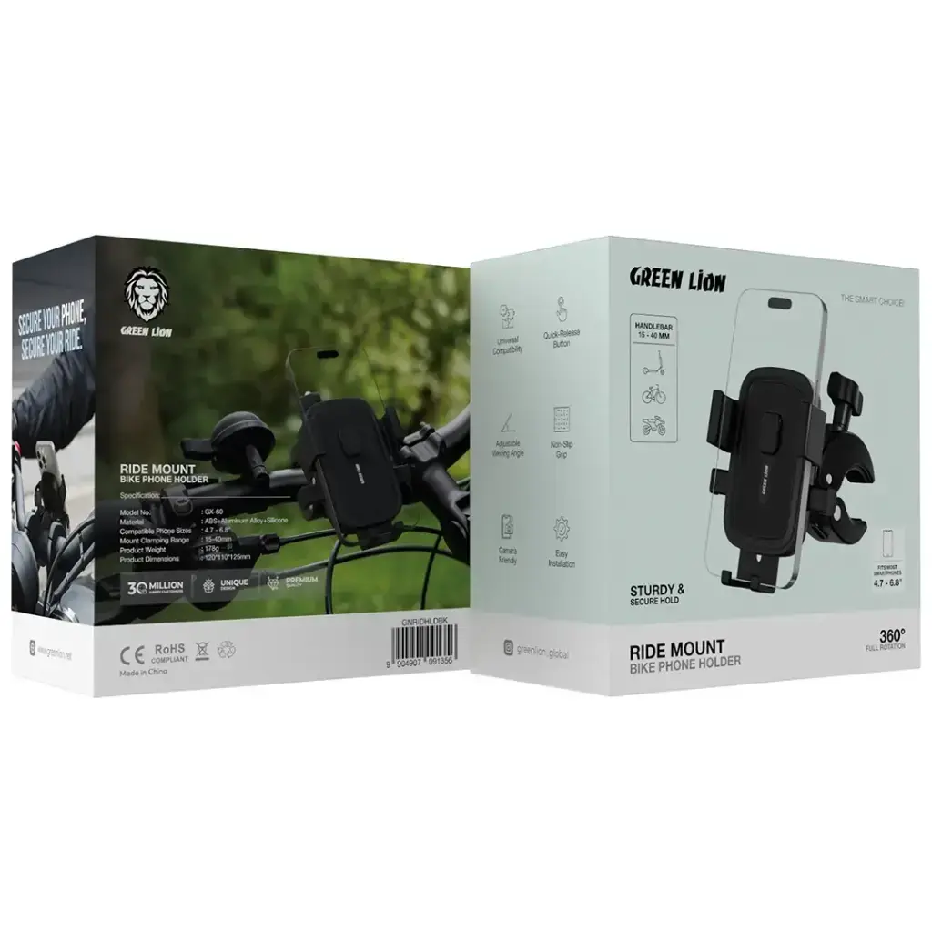 Greenlion ride mount bike phone holder