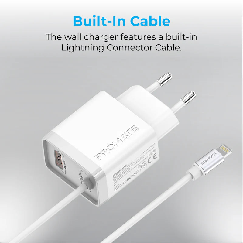 PROMATE ULTRA-FAST CHARGER WHT