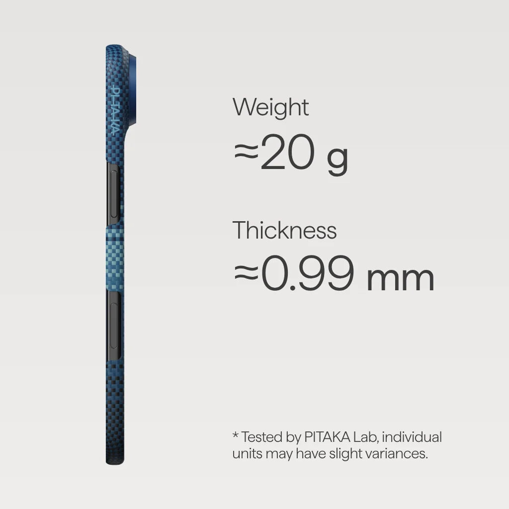 PITAKA ULTRA-SLIM CASE IP 17 AIR