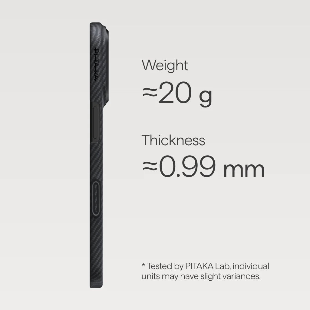 PITAKA ULTRA-SLIM CASE IP 17 PRO