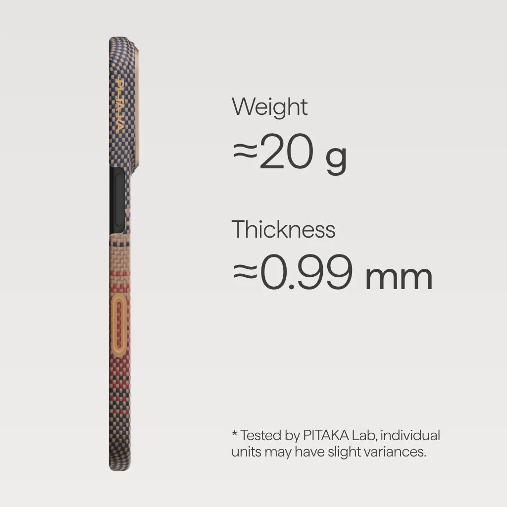 PITAKA ULTRA-SLIM CASE IP 17 Pro Max