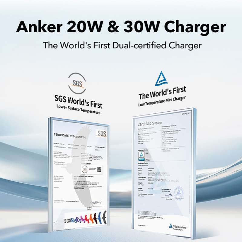 Anker Zolo Charger USB-C Output Wall Charger 20W PD