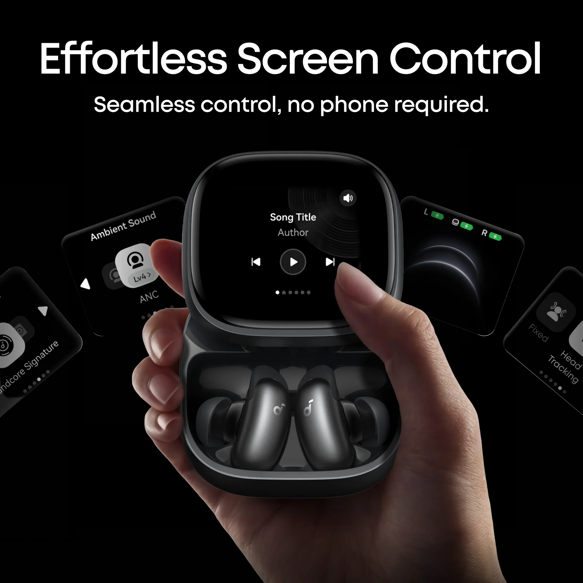Liberty 5 Pro Max | Earbuds with AI Note-Taker Smart Case