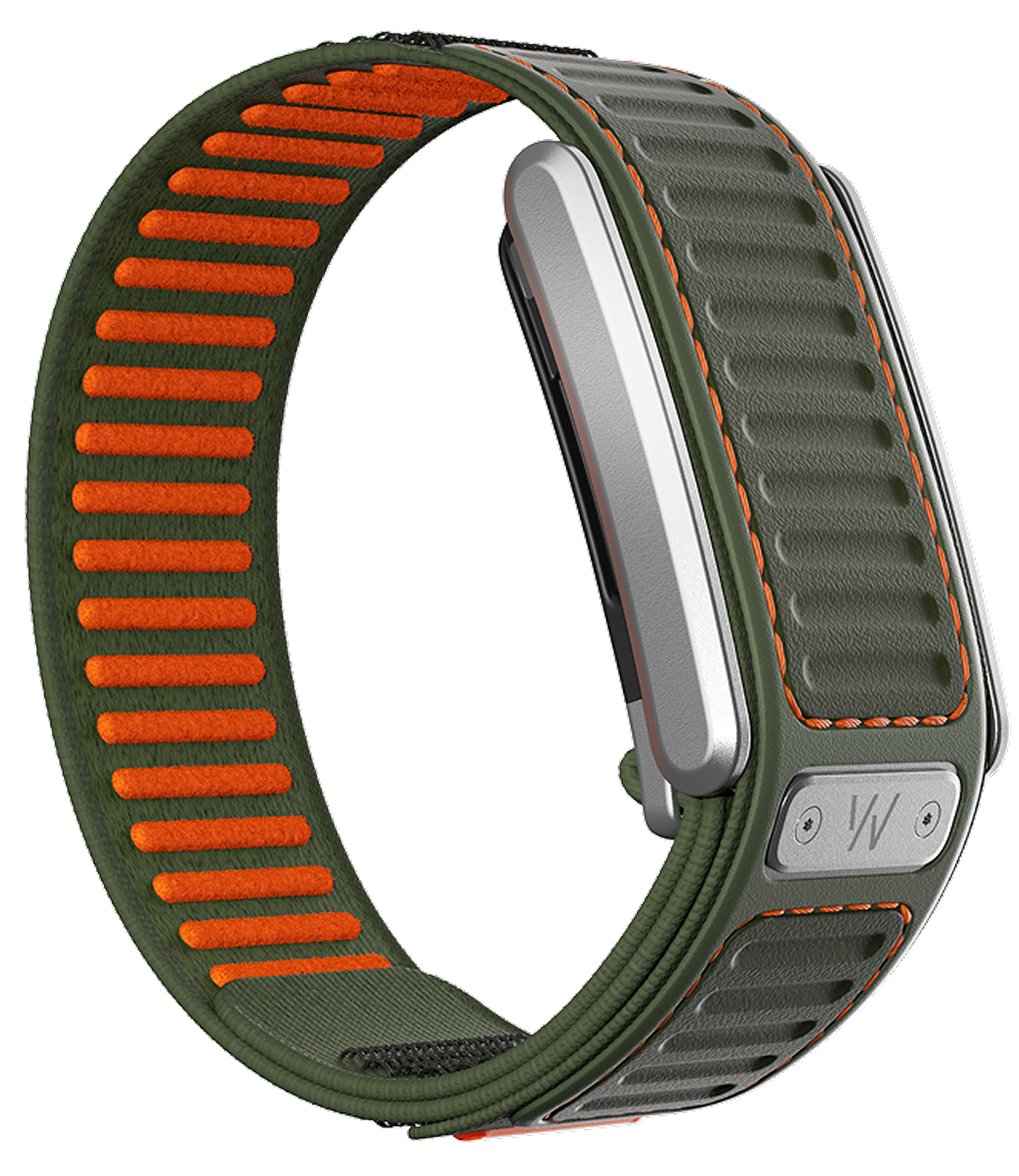 The WHOOP 5.0 Navigator Band in Evergreen