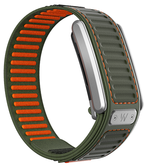 The WHOOP 5.0 Navigator Band in Evergreen