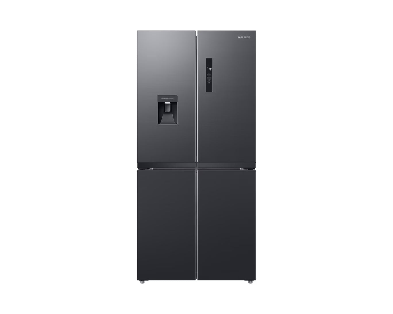 4 Door Refrigerator, Twin Cooling Plus, Wd, 511 L, Black-silver (H: 179 W:83 D:73)