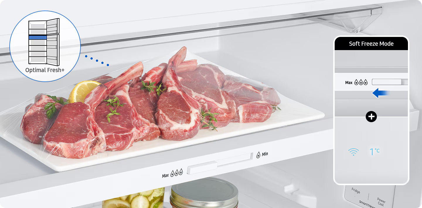 Top-Mount Refrigerator, Digital Inverter, 391L-463L,White