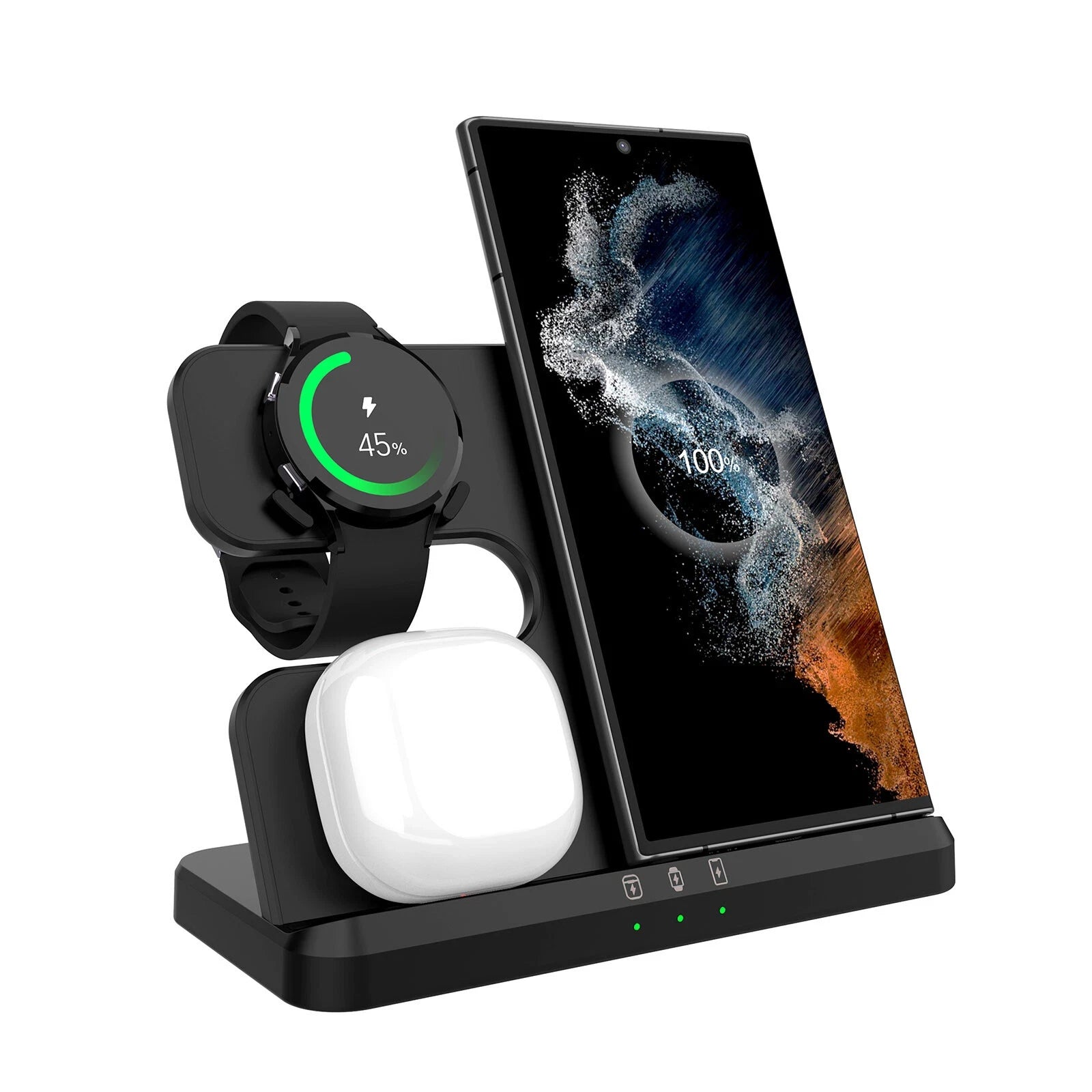 Samsung 3in1 Wireless Charger Charging Dock For Samsung Galaxy