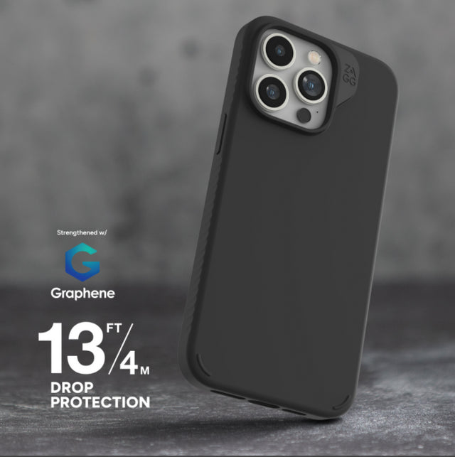 ZAGG Manhattan Snap For iPhone 15 Pro Black