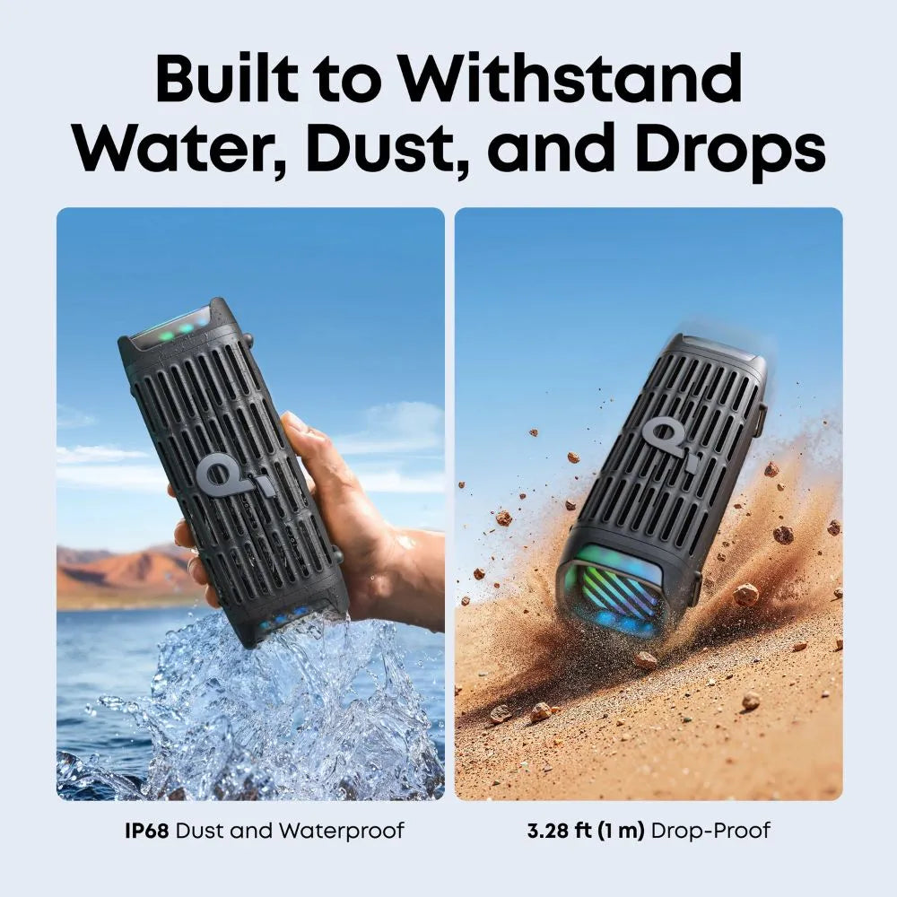 Soundcore Boom 3i Portable Rugged Outdoor Speaker