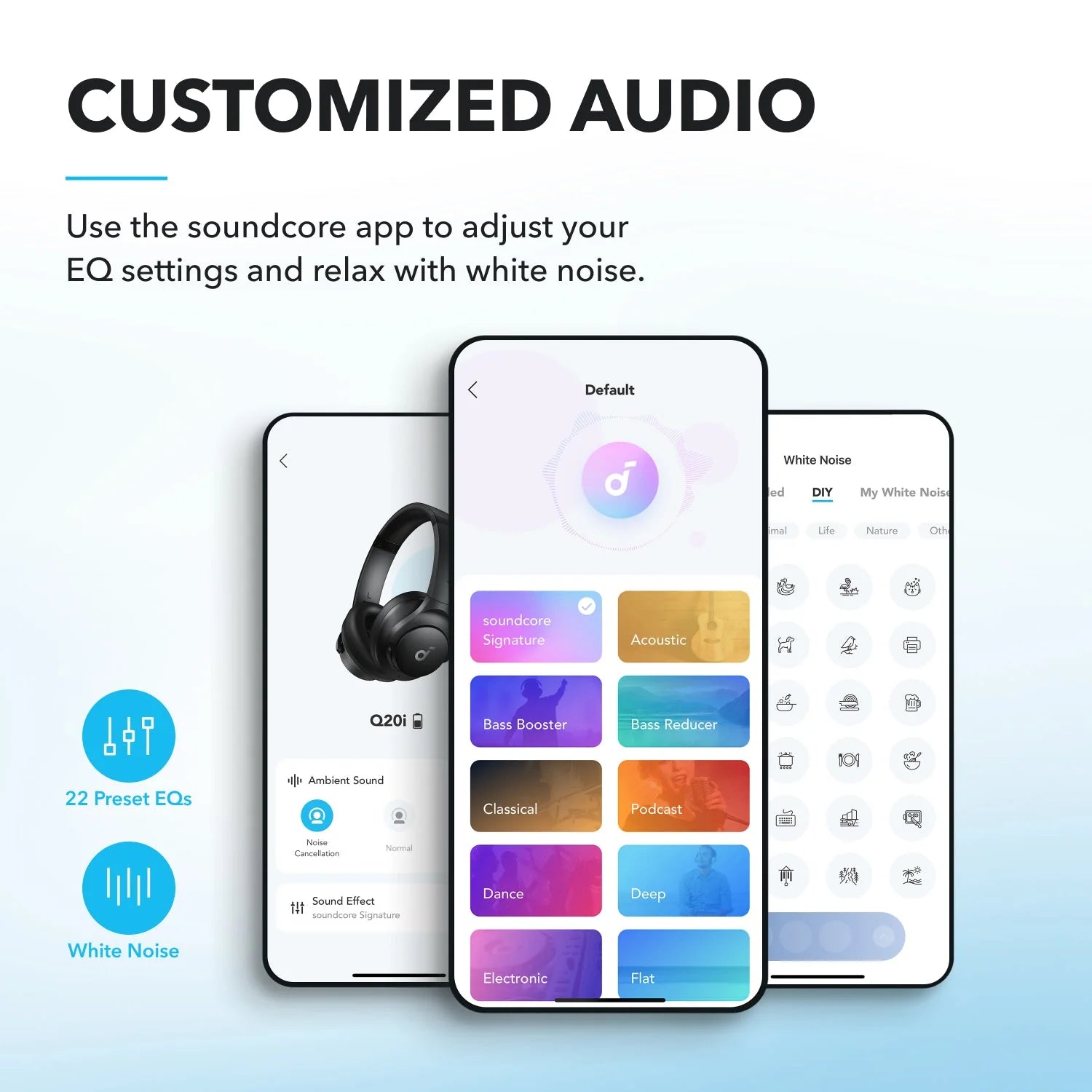 Soundcore by Anker Q20i Hybrid ANC Headphones