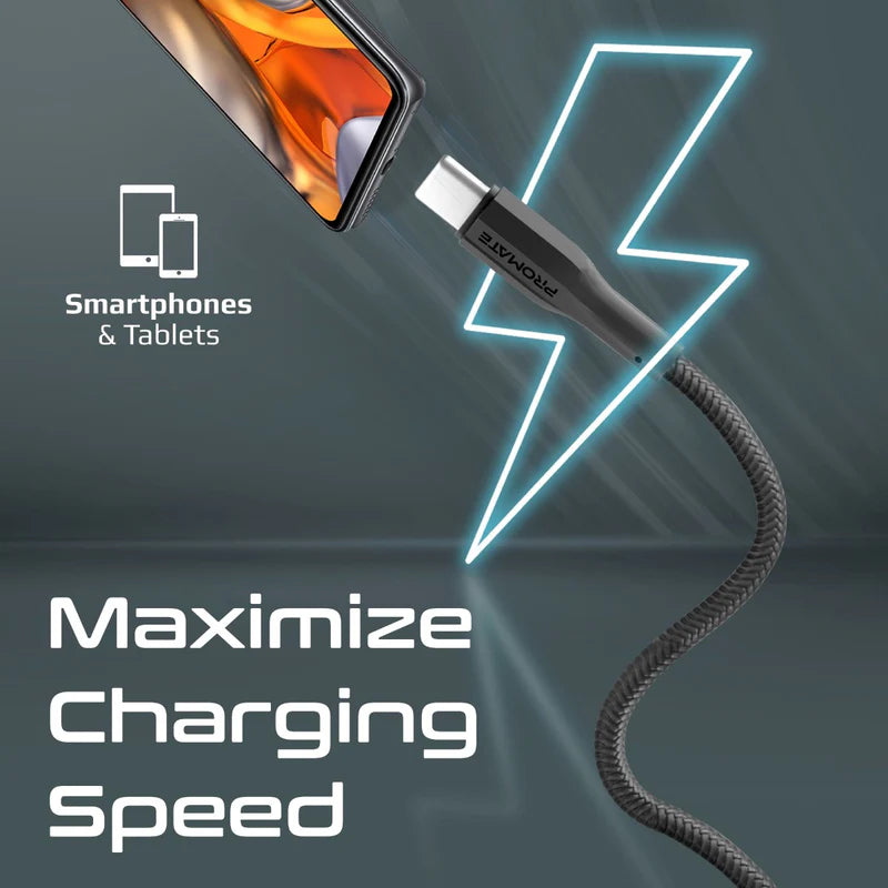 PROMATE XCORD-AC200 USB TO C CABLE