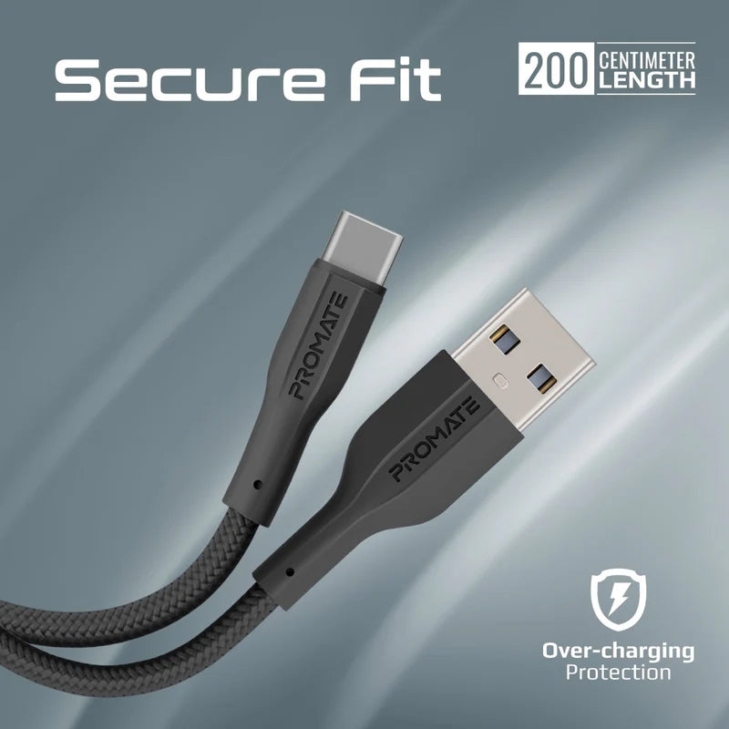 PROMATE XCORD-AC200 USB TO C CABLE