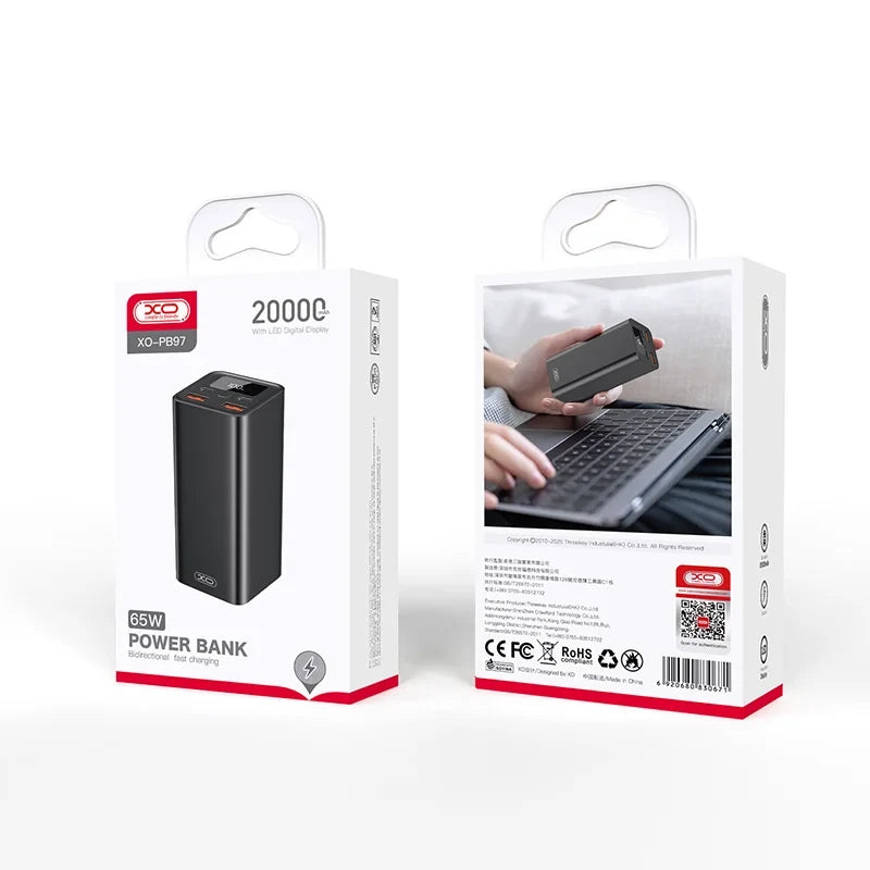 XO Power Bak 20000MAH 65W